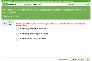 Beispiel Lernerfolgskontrolle Beispiel Lernerfolgskontrolle