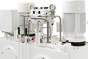 Hydraulic units by Viereck