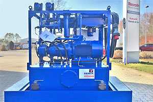 Rental hydraulic equipment for business use