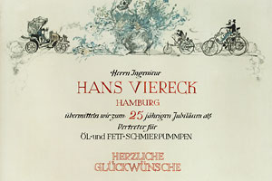 25 Jahre Vertriebspartner für Bosch–Schmierpumpen 25 Jahre Vertriebspartner für Bosch–Schmierpumpen